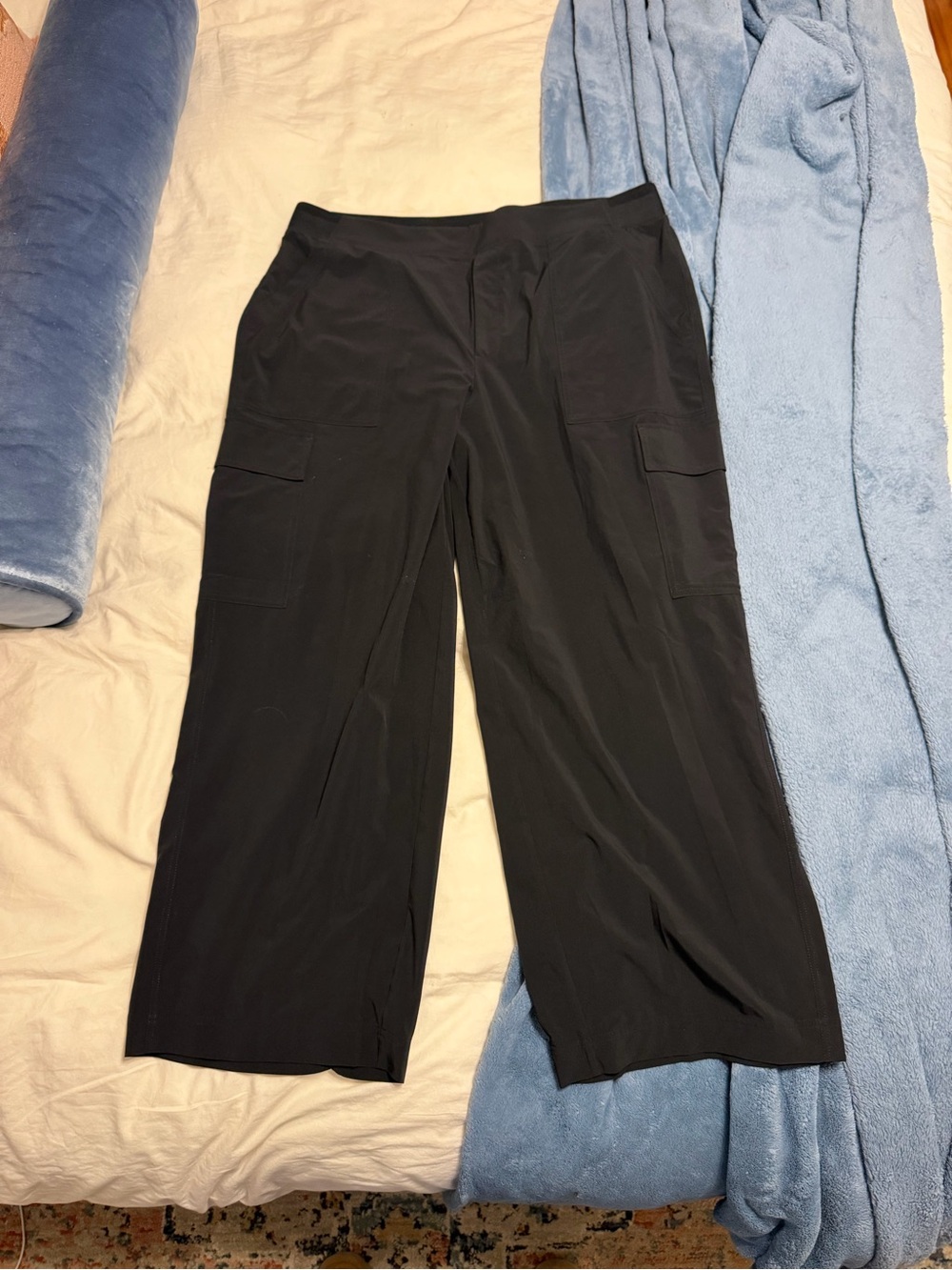Athleta Wide-Leg Cargo Pants